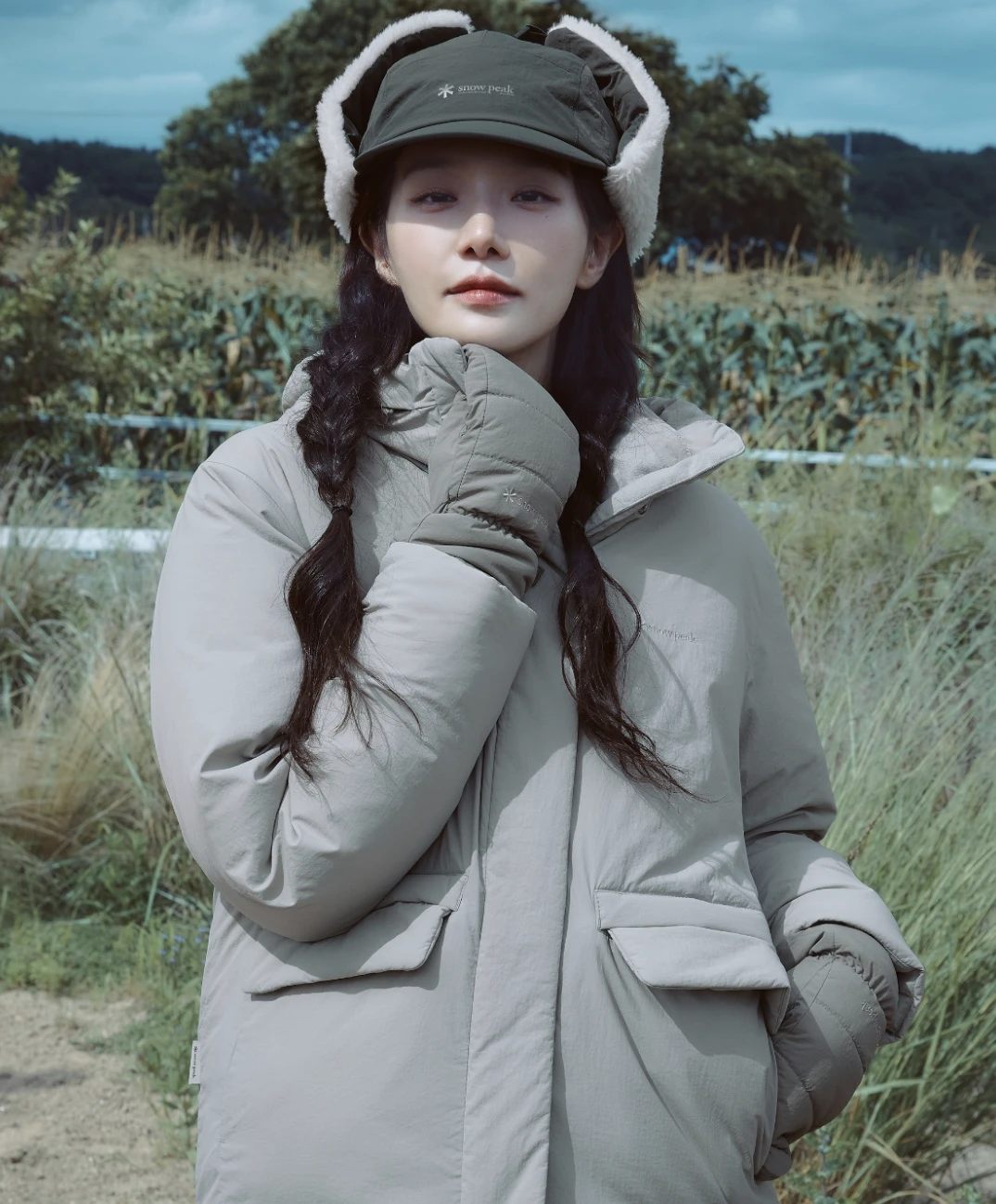 snow Peak City Camper 女款厚實連帽羽絨外套