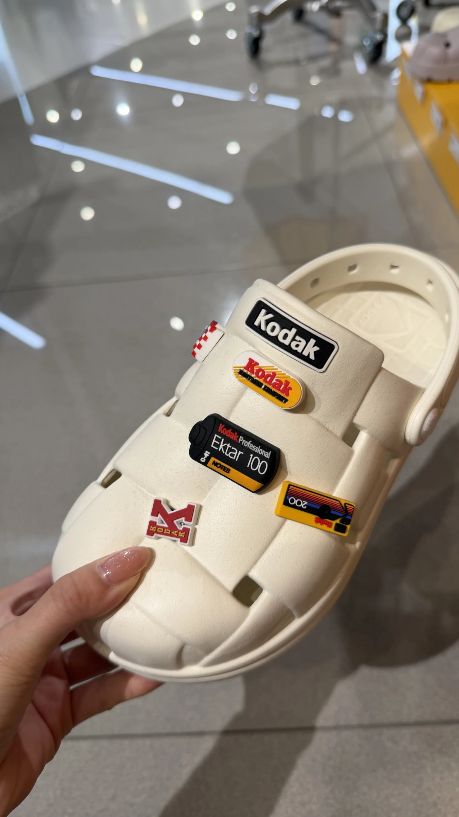 Kodak 柯達復古底片鞋扣組