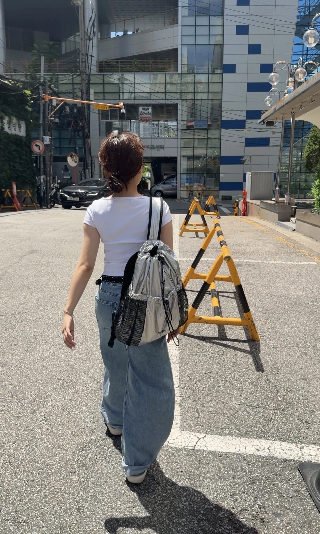 New Balance輕量束口後背包
