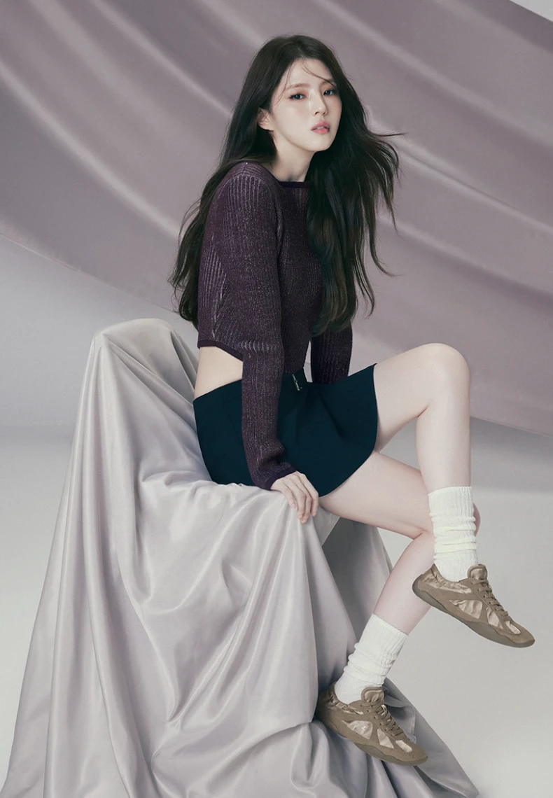 韓韶禧同款 FILA芭蕾風GLIO休閒鞋