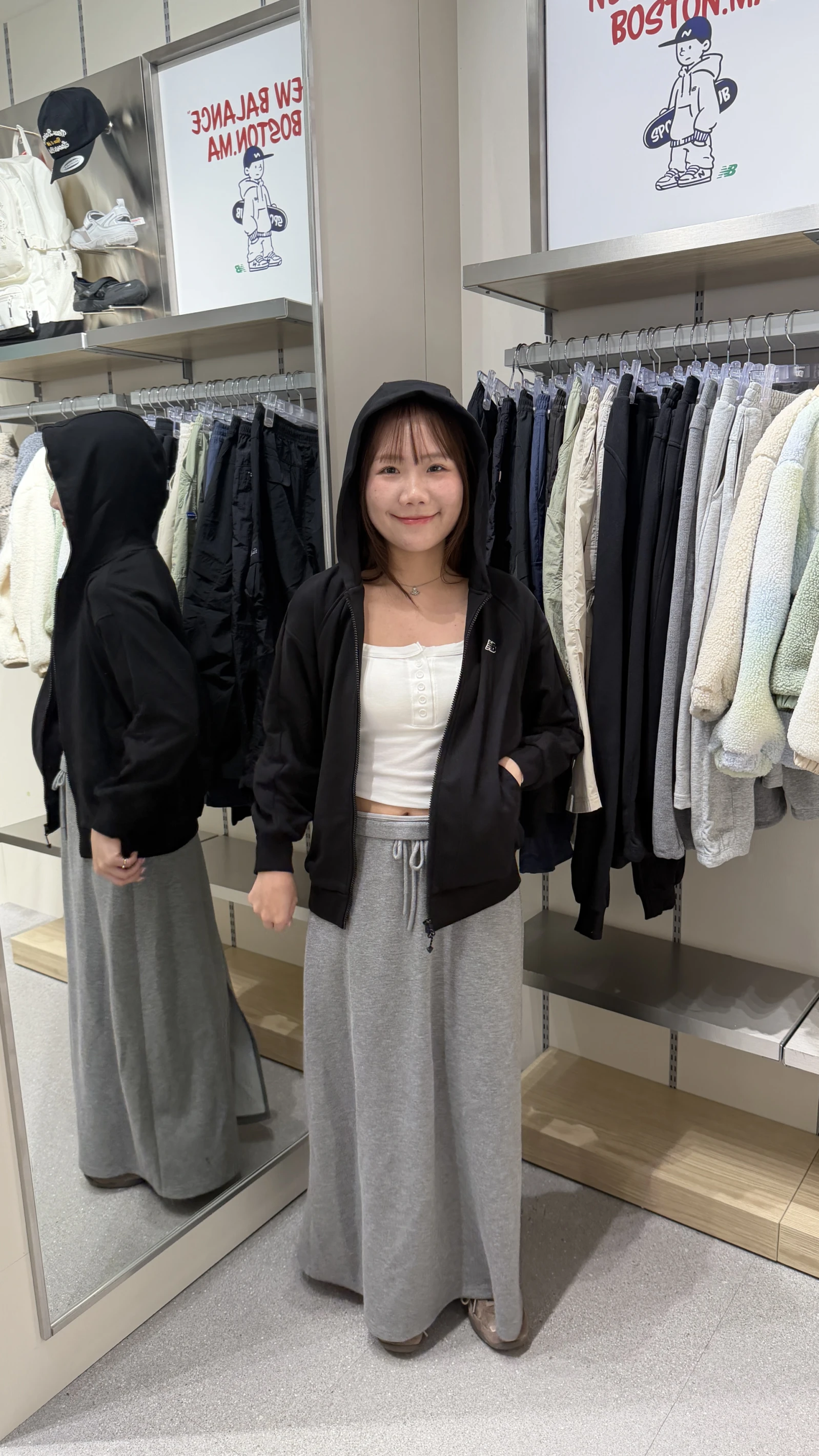 New Balance Kids 基本款連帽棉外套