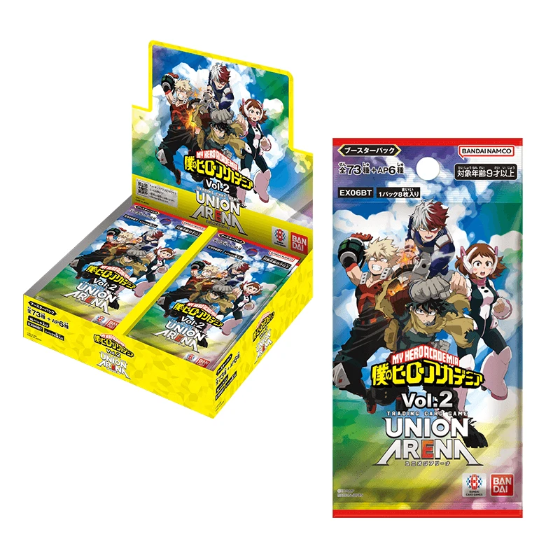 BANDAI UNION ARENA 補充包 【EX06BT】 『我的英雄學院 Vol.2』