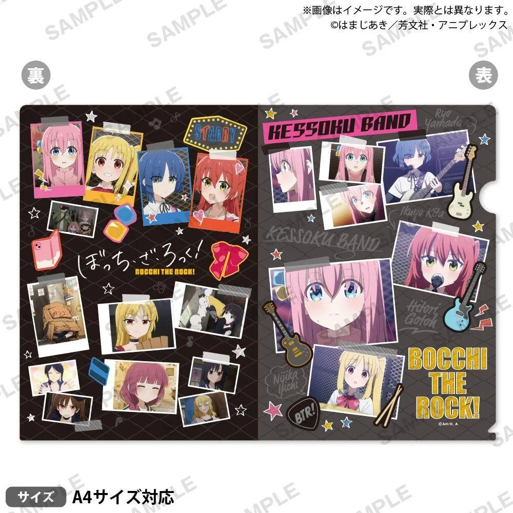 BUSHIROAD CREATIVE  動畫 「孤獨搖滾」 A4 資料夾