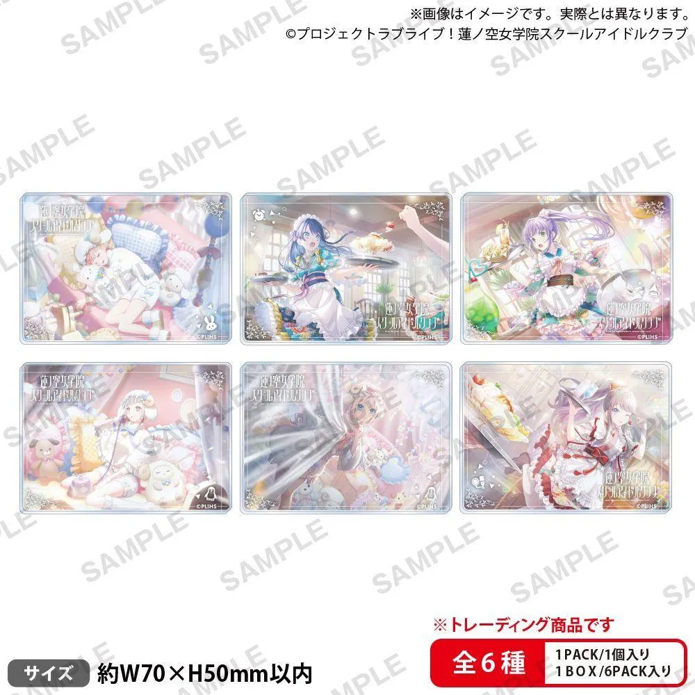 BUSHIROAD CREATIVE【盒抽】Link! Like! Love Live! 蓮之空女學院學園偶像俱樂部 壓克力磚(共6款，隨機出貨)