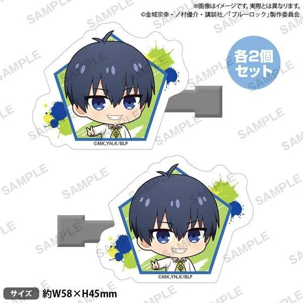 BUSHIROAD CREATIVE 「 BLUE LOCK 藍色監獄 」Showtime!! 髮夾二入組