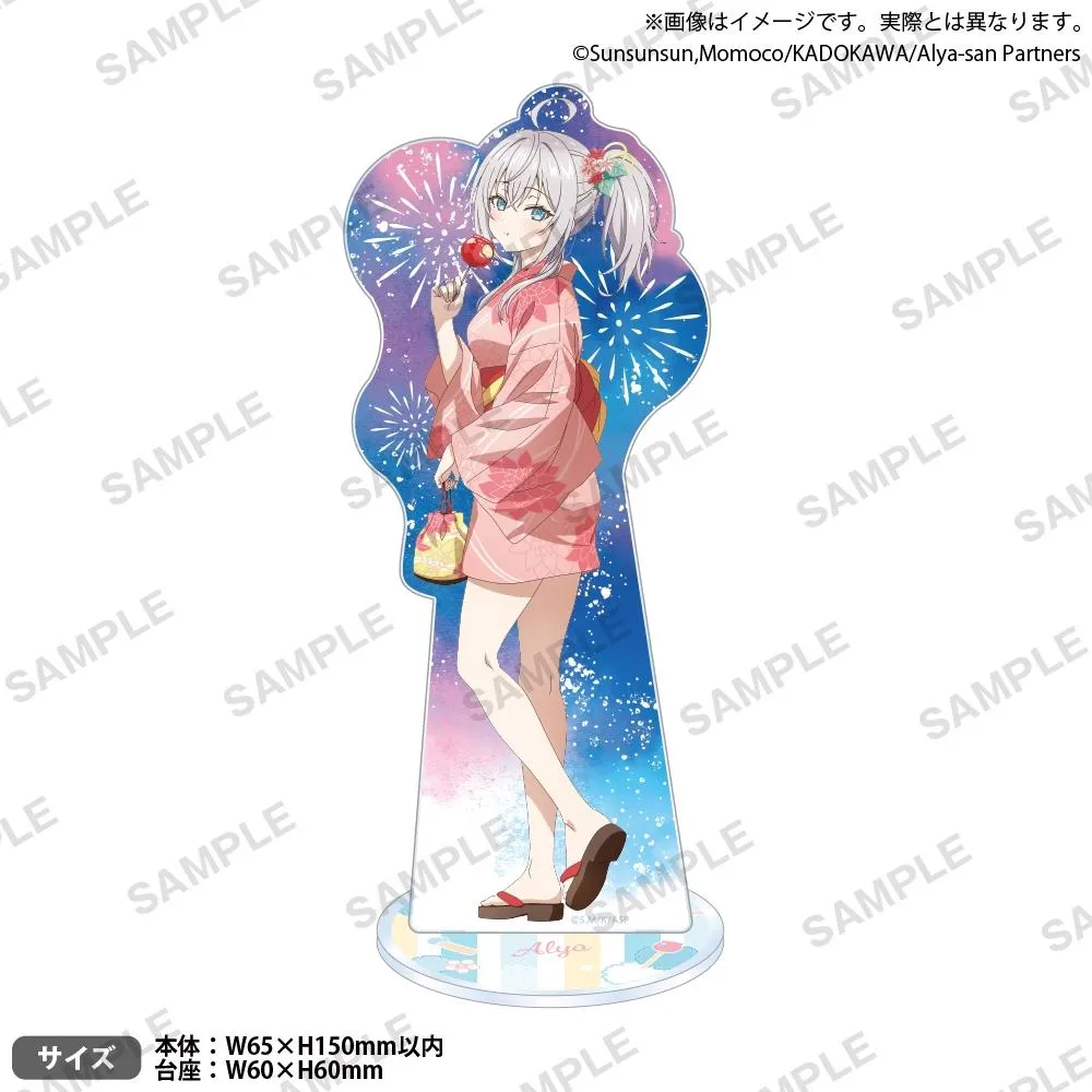 Bushiroad Creative 不時輕聲地以俄語遮羞的鄰座艾莉同學 夏日季ver. 角色壓克力立牌