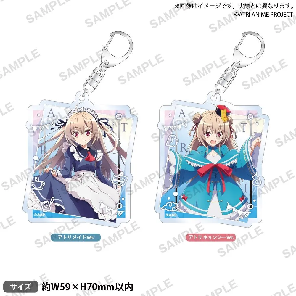 Bushiroad Creative 亞托莉我摯愛的時光 文化祭女僕、殭屍ver. 壓克力鑰匙圈