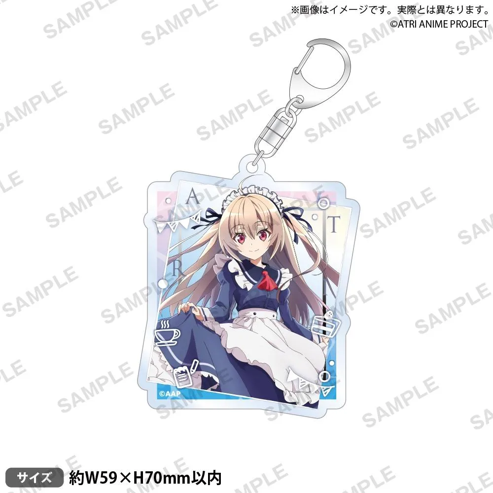 Bushiroad Creative 亞托莉我摯愛的時光 文化祭女僕、殭屍ver. 壓克力鑰匙圈