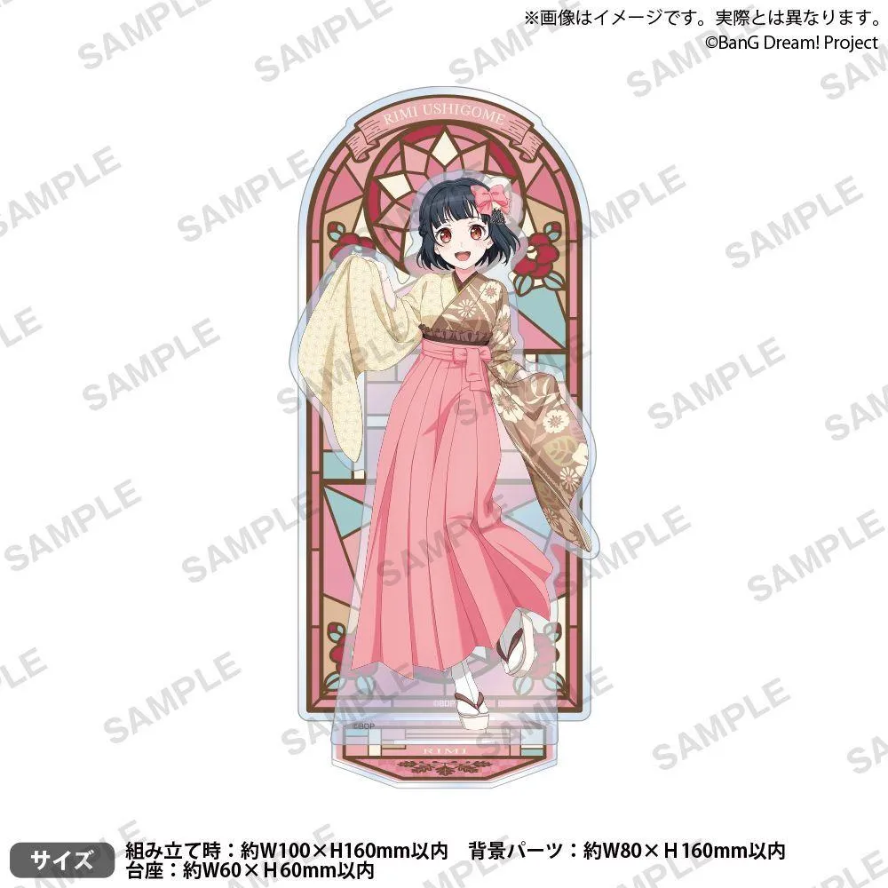 BUSHIROAD CREATIVE BanG Dream! Girls Band Party! POP UP SHOP 和洋折衷ver. 角色壓克力立牌