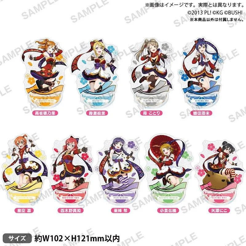 BUSHIROAD CREATIVE Love Live! μ's女忍者 ver. 角色亮粉壓克力立牌