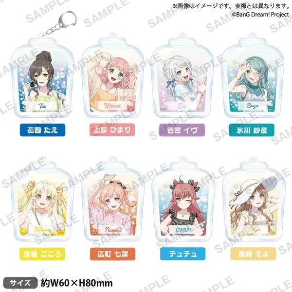 BUSHIROAD CREATIVE BanG Dream! Girls Band Party! 2024 Summer ver. GIGO角色壓克力吊飾
