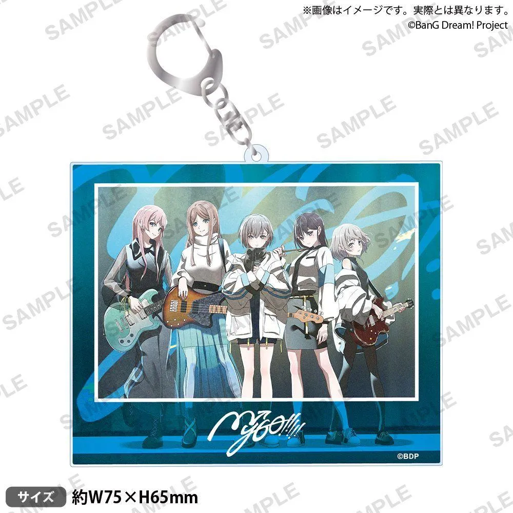 bushiroad creative MyGO!!!!! 4th LIVE「在前行的聲音中」壓克力鑰匙圈