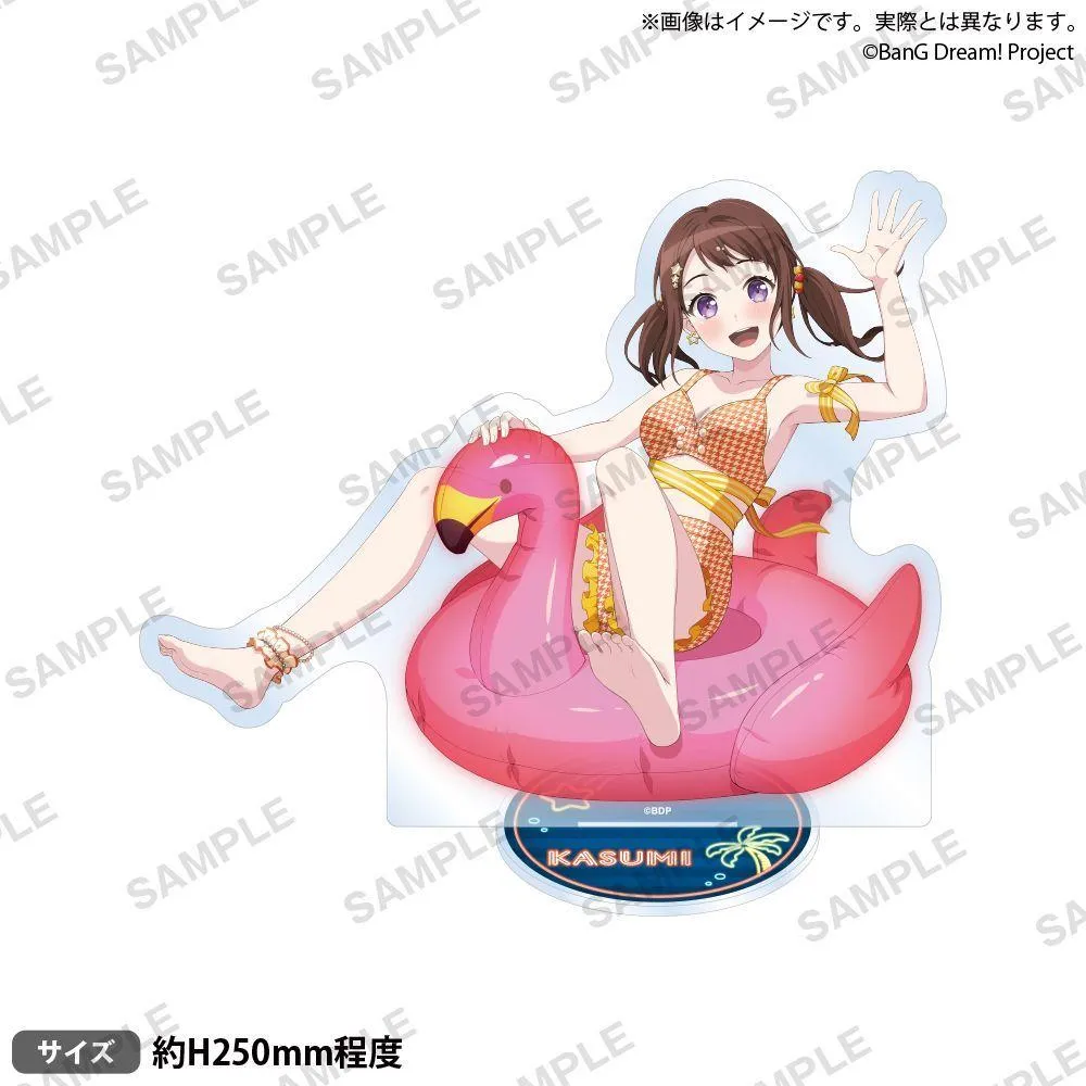BUSHIROAD CREATIVE BanG Dream! Girls Band Party! Summer Night Party! ver.特大壓克力牌