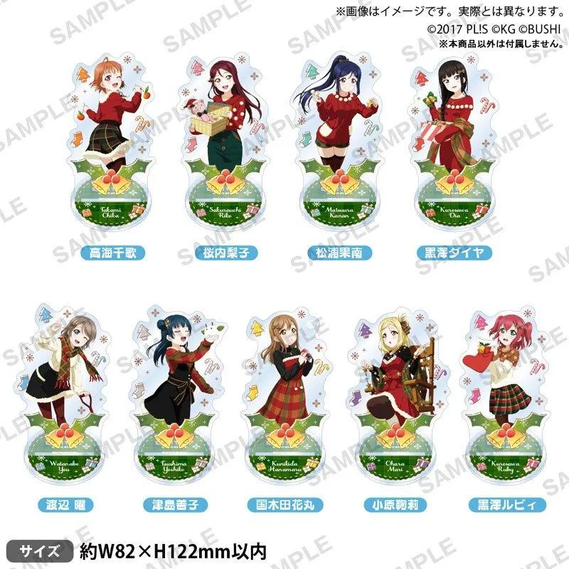 BUSHIROAD CREATIVE Love Live!  Aqours水團 雪之精靈ver. 角色壓克力立牌