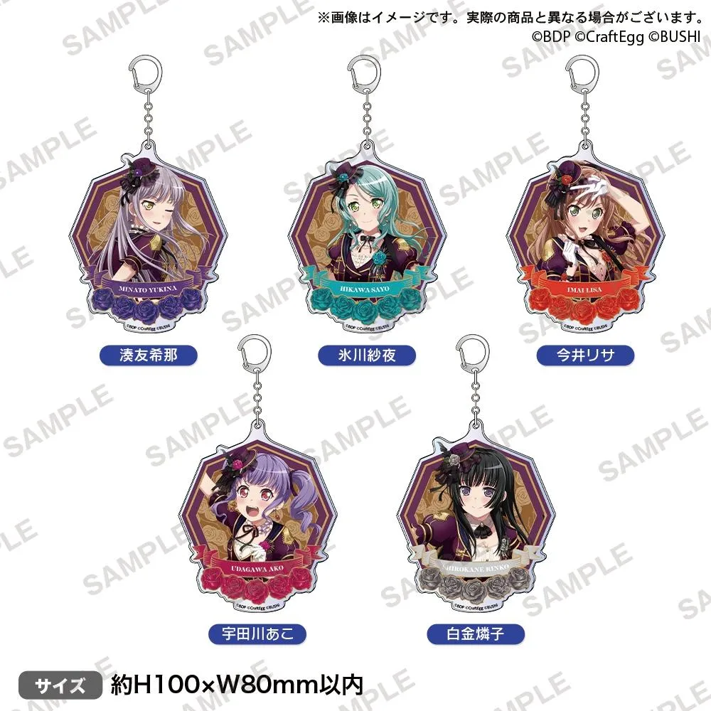 BUSHIROAD CREATIVE BanG Dream! 9th☆LIVE「The Beginning」Roselia 角色壓克力吊飾