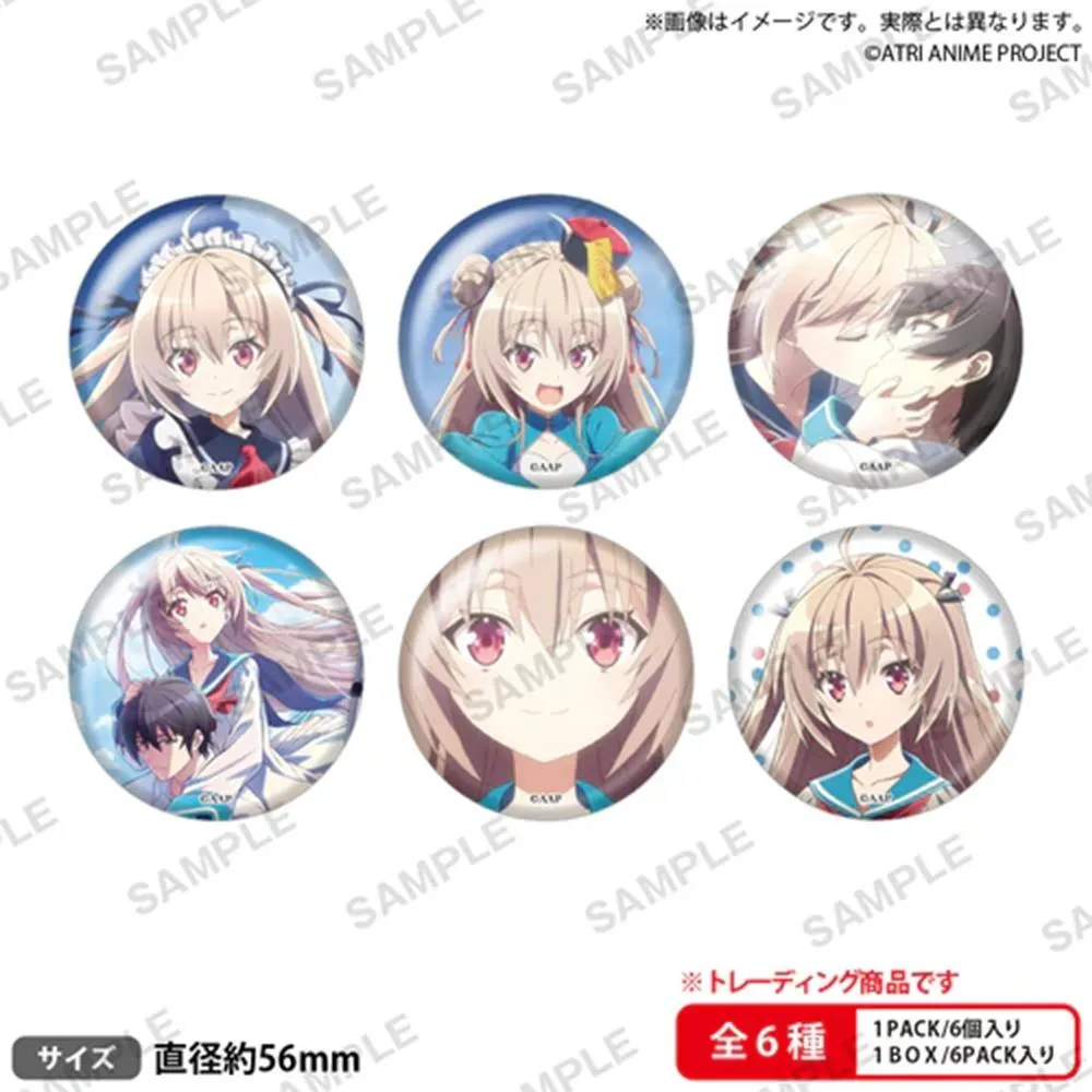 Bushiroad Creative【盒抽】亞托莉我摯愛的時光 文化祭ver. 角色徽章(共6款，隨機出貨)