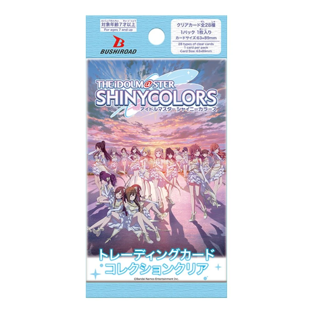Bushiroad BTCC 集換式透明收藏卡 動畫版「偶像大師 閃耀色彩」