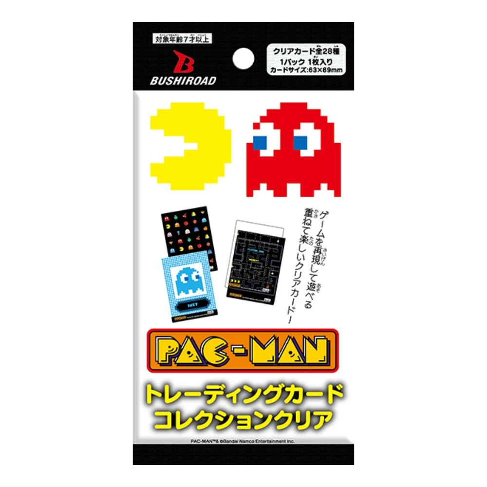Bushiroad BTCC 集換式透明收藏卡「小精靈 Pac-Man」