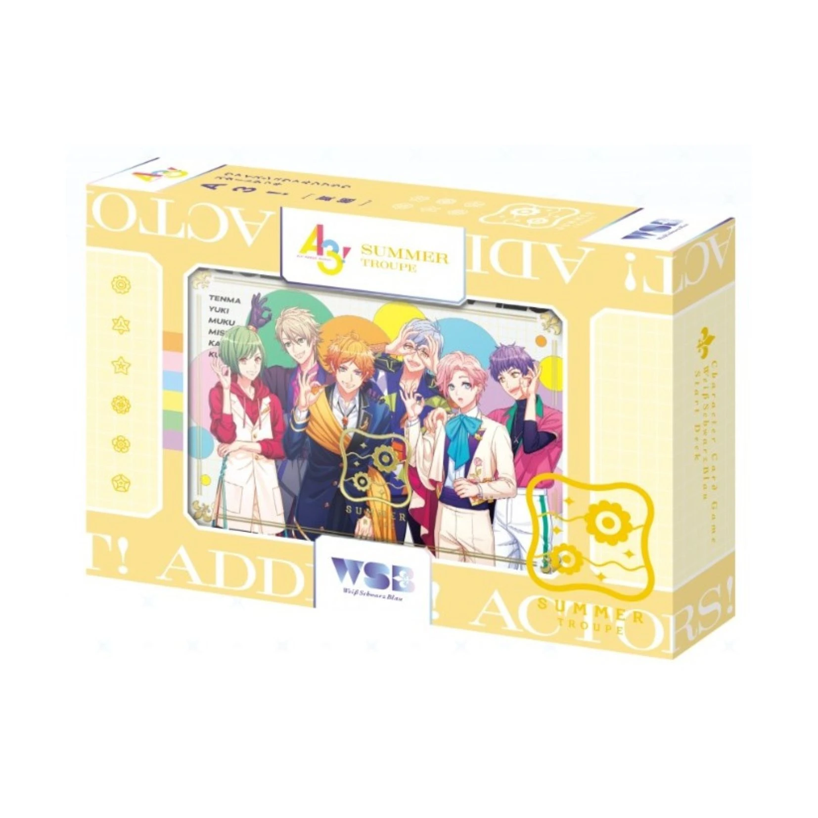 Bushiroad Weiβ Schwarz Blau (WSB) 預組『A3!「夏組」』