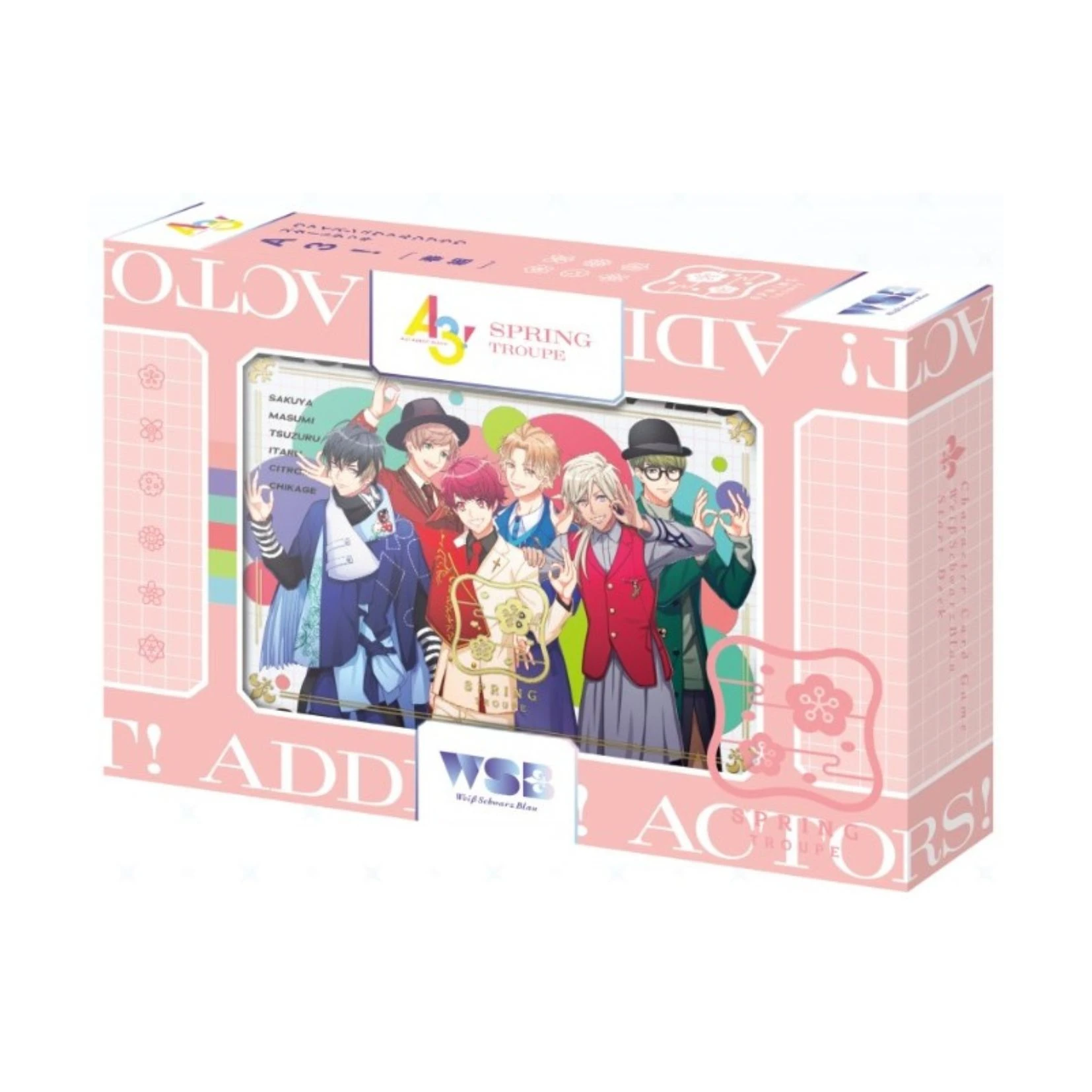 Bushiroad Weiβ Schwarz Blau (WSB) 預組『A3!「春組」』