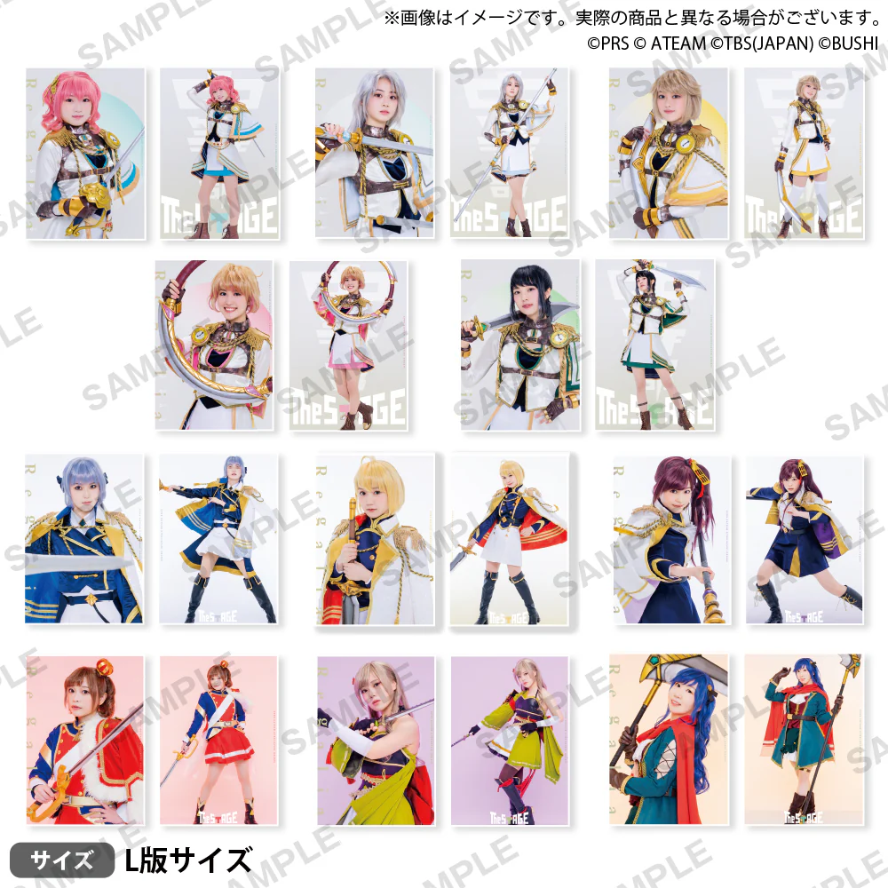 BUSHIROAD CREATIVE 少女☆歌劇 Revue Starlight -The STAGE 中等部- 真人相卡
