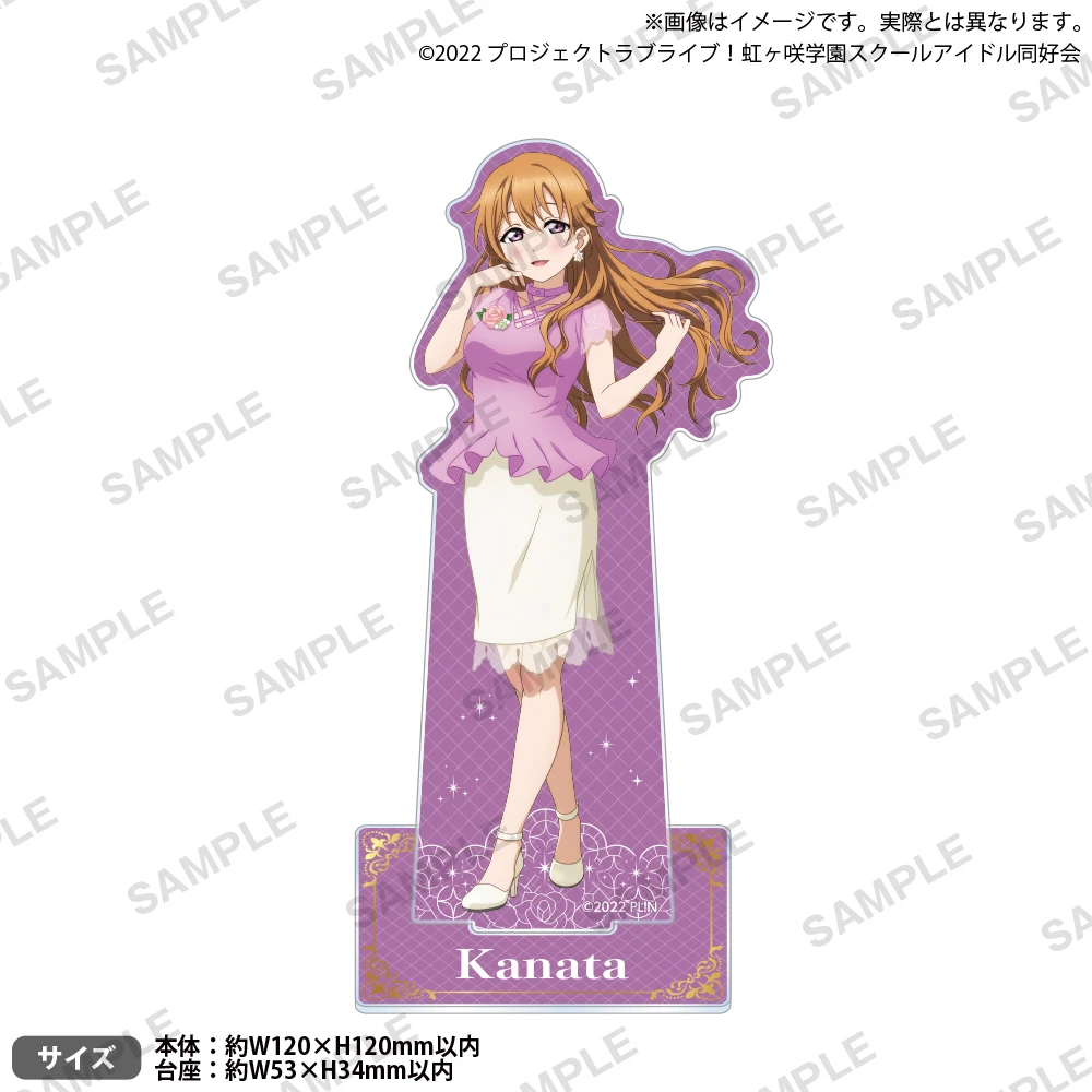 BUSHIROAD CREATIVE Love Live! 學園偶像祭 虹咲學園學園偶像同好會 Summer cafe 角色壓克力立牌