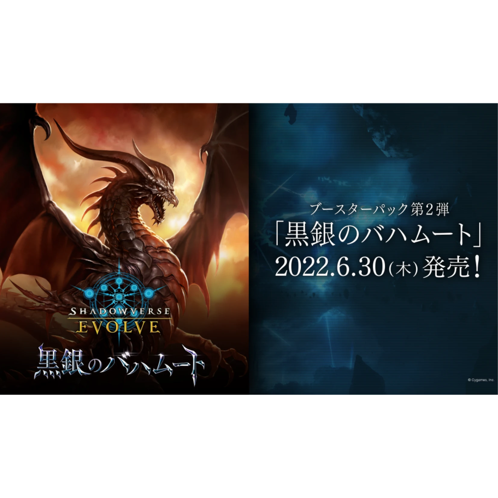 BUSHIROAD SHADOWVERSE EVOLVE（SVE）補充包『黑銀的巴哈姆特』