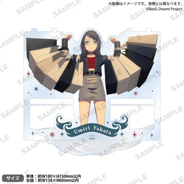 BUSHIROAD CREATIVE BanG Dream! Ave Mujica 八幡海鈴紀念商品☆ 瘋狂