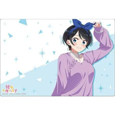 Bushiroad 橡膠桌墊 V2 Vol.604 「出租女友」更科瑠夏 前導視覺圖