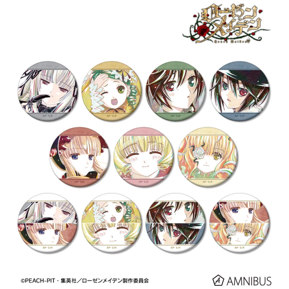 AMNIBUS 薔薇少女 Ani-Art 集換式角色徽章