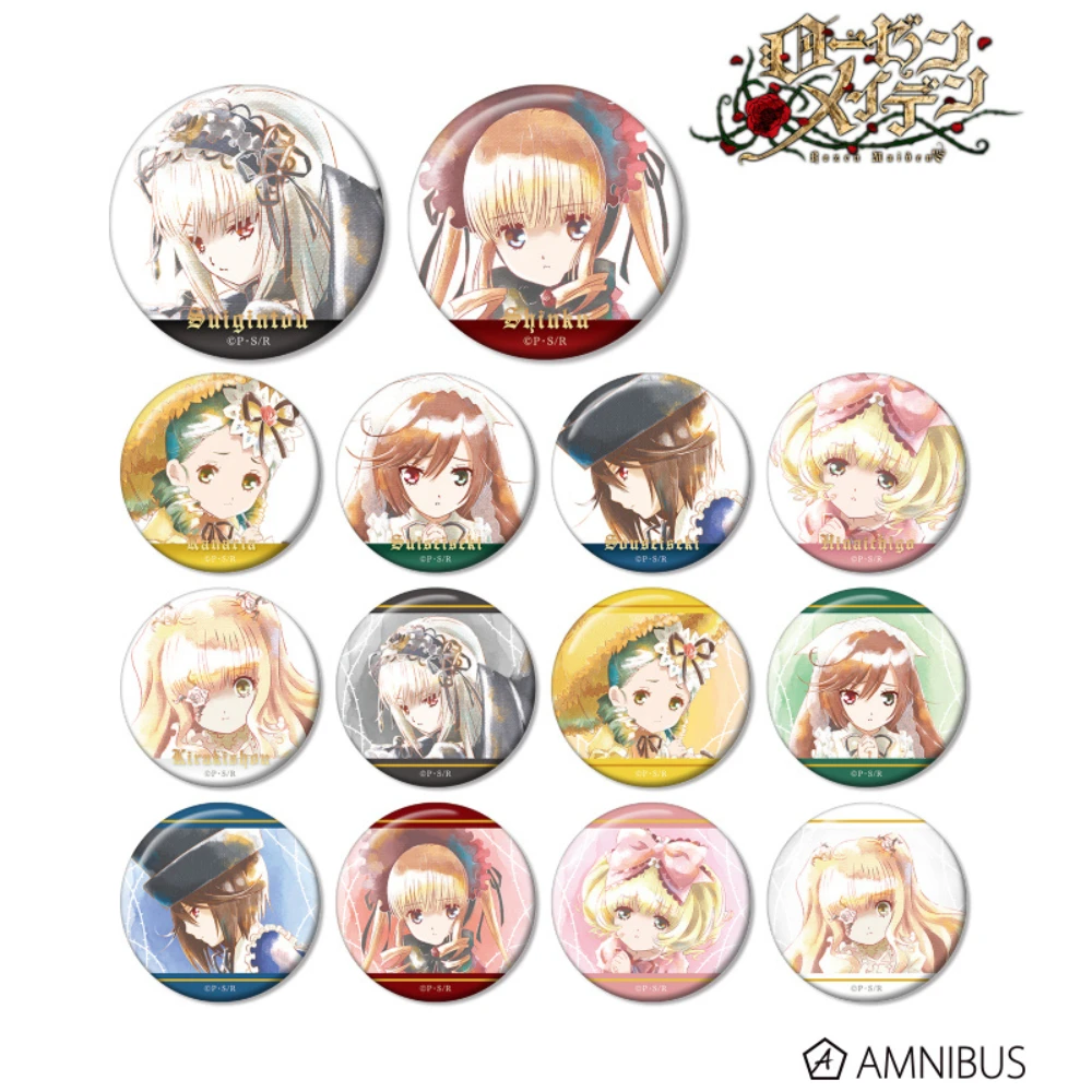 AMNIBUS 薔薇少女 Ani-Art aqua label 集換式角色徽章