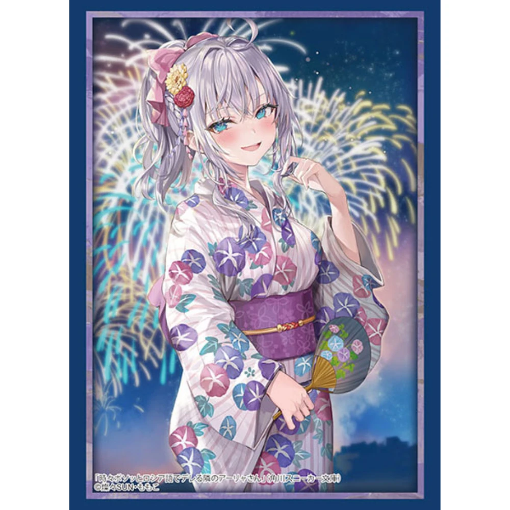 Bushiroad HG卡套 Vol.4775 角川Sneaker文庫「不時輕聲地以俄語遮羞的鄰座艾莉同學」艾莉 浴衣ver.