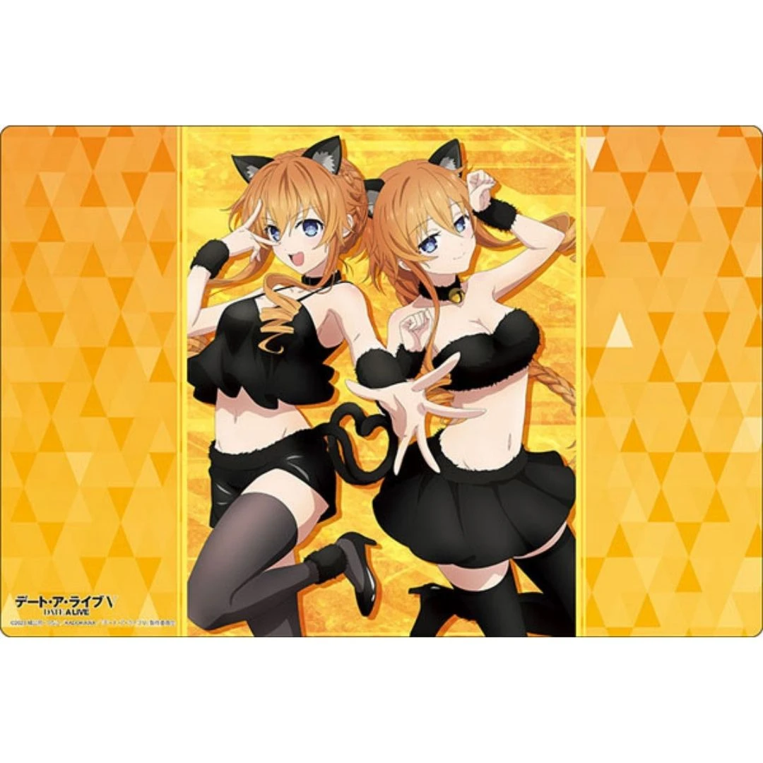 Bushiroad 橡膠桌墊 V2 Vol.1665「約會大作戰V」八舞耶俱矢&八舞夕弦