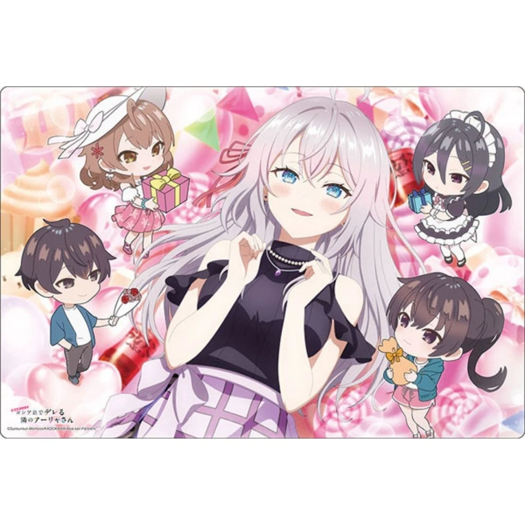 Bushiroad 橡膠桌墊 V2 Vol.1642 「不時輕聲地以俄語遮羞的鄰座艾莉同學」艾莉