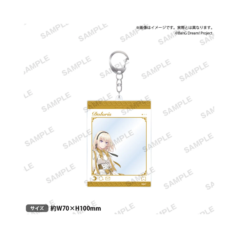BanG Dream! Ave Mujica SNS風格角色壓克力鑰匙圈 knight ver.