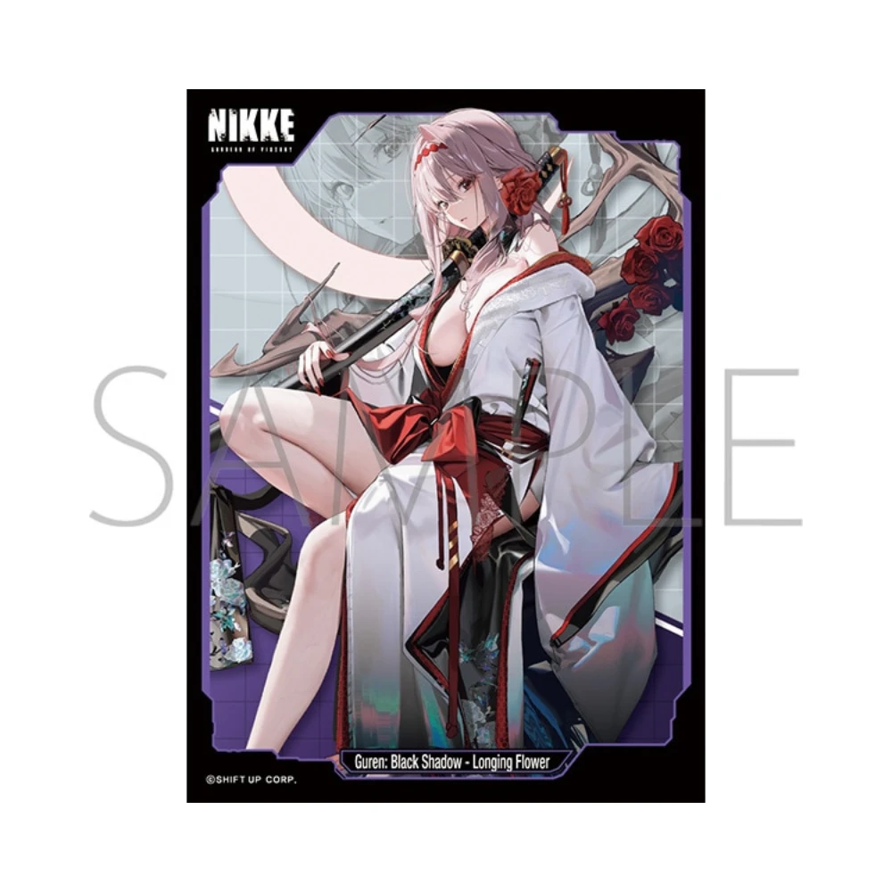 movic Chara卡套 No.MT2183「勝利女神：妮姬 NIKKE」紅蓮 Black Shadow – Longing Flower