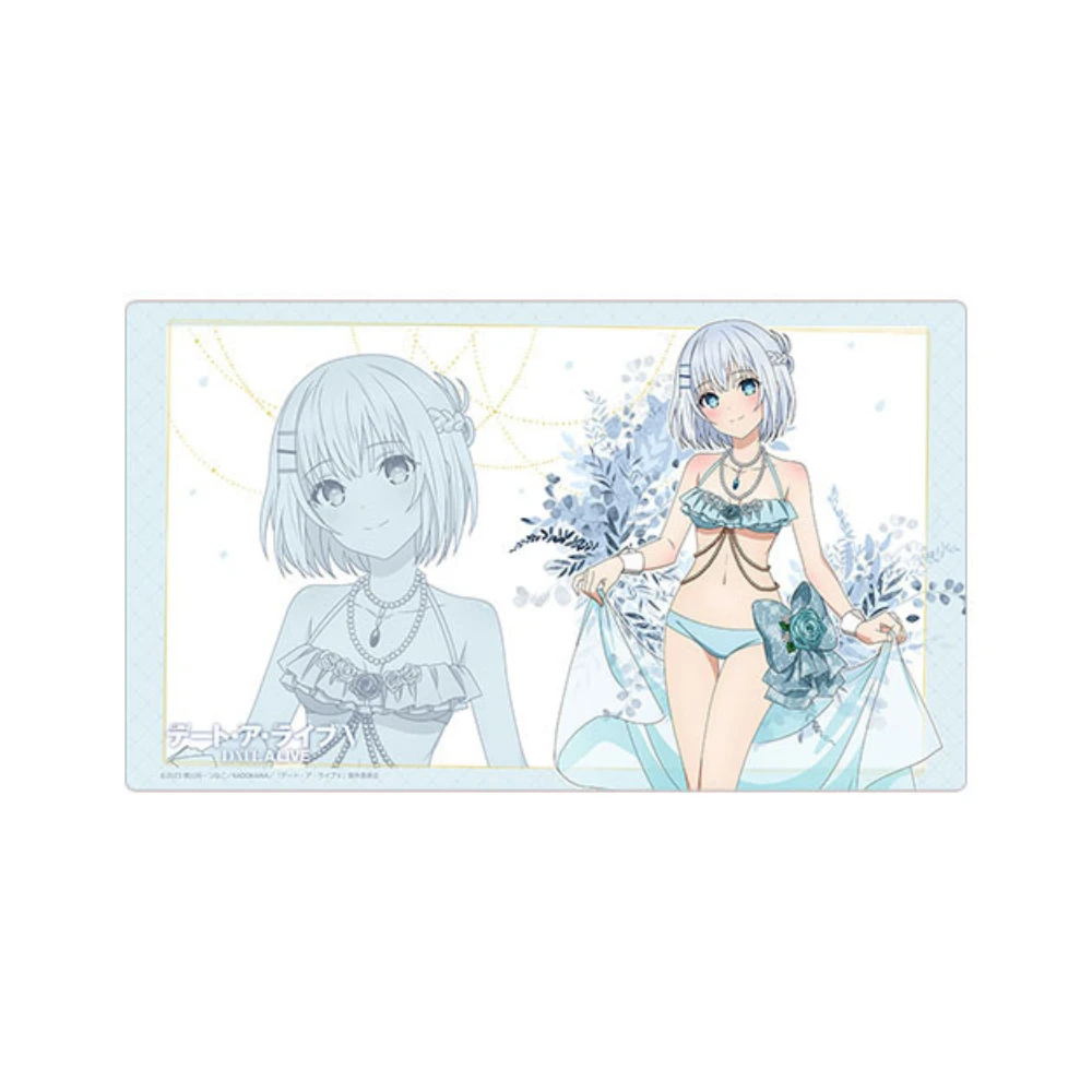 窗簾魂 橡膠桌墊 全新繪製 『約會大作戰V』鳶一折紙 泳裝禮服