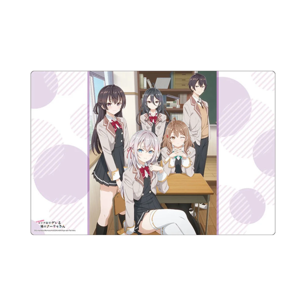 Bushiroad 橡膠桌墊 V2 Vol.1388「不時輕聲地以俄語遮羞的鄰座艾莉同學」