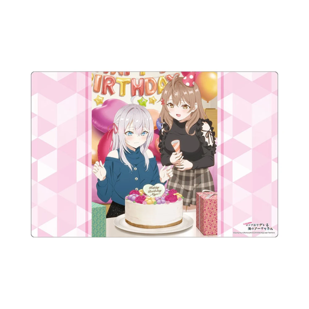 Bushiroad 橡膠桌墊 V2 Vol.1389「不時輕聲地以俄語遮羞的鄰座艾莉同學」艾莉&瑪夏