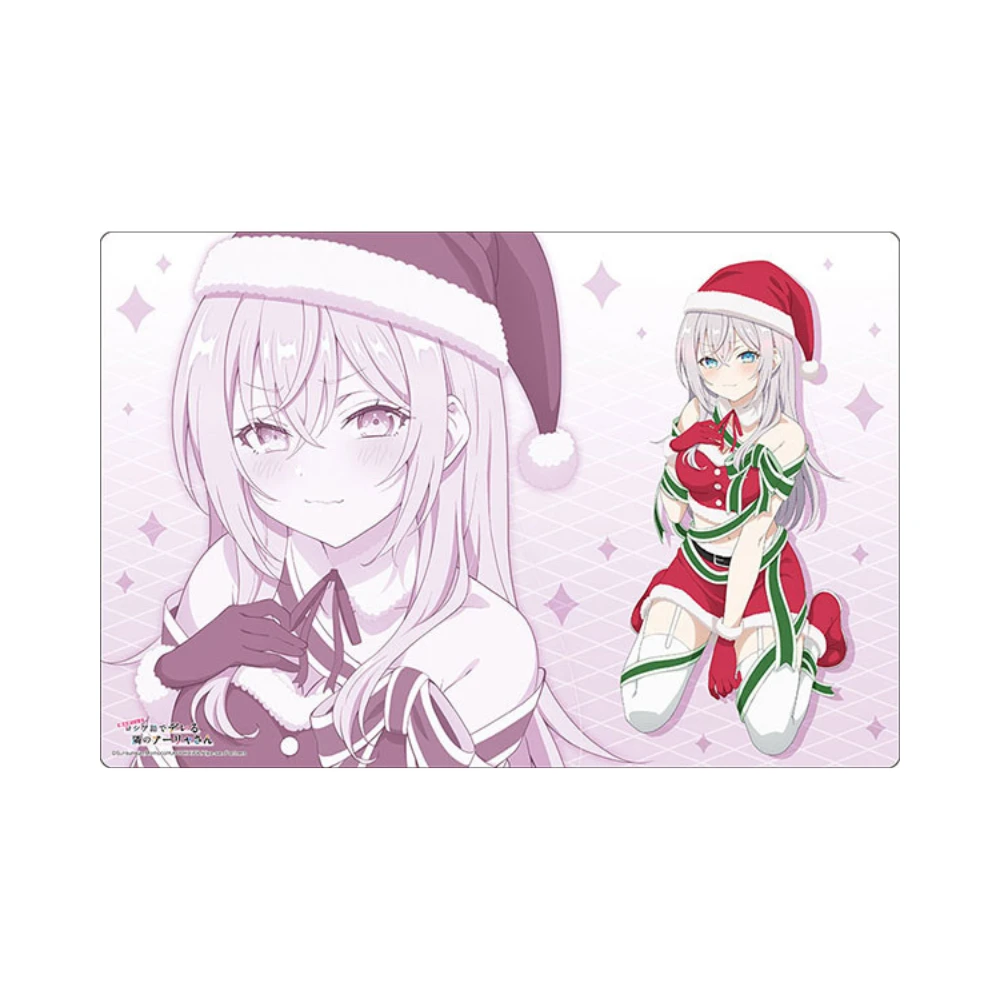 Bushiroad 橡膠桌墊 V2 Vol.1456「不時輕聲地以俄語遮羞的鄰座艾莉同學」艾莉 聖誕節ver.
