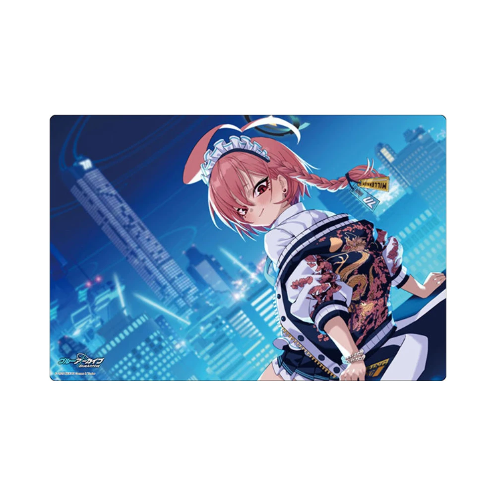 Bushiroad 橡膠桌墊 V2 Vol.1555「蔚藍檔案」寧瑠 回憶大廳 ver.