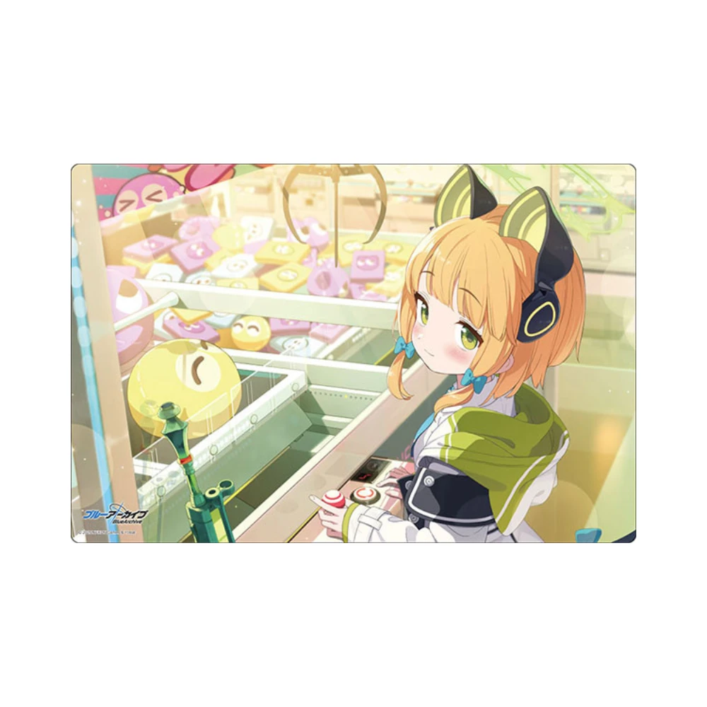 Bushiroad 橡膠桌墊 V2 Vol.1604「蔚藍檔案」綠 回憶大廳 ver.