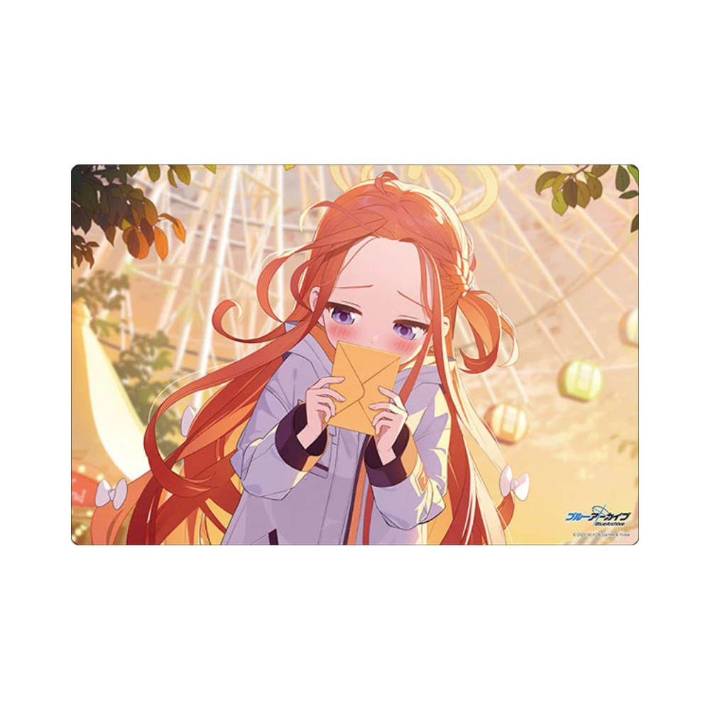 Bushiroad 橡膠桌墊 V2 Vol.1605「蔚藍檔案」柚子 回憶大廳 ver.