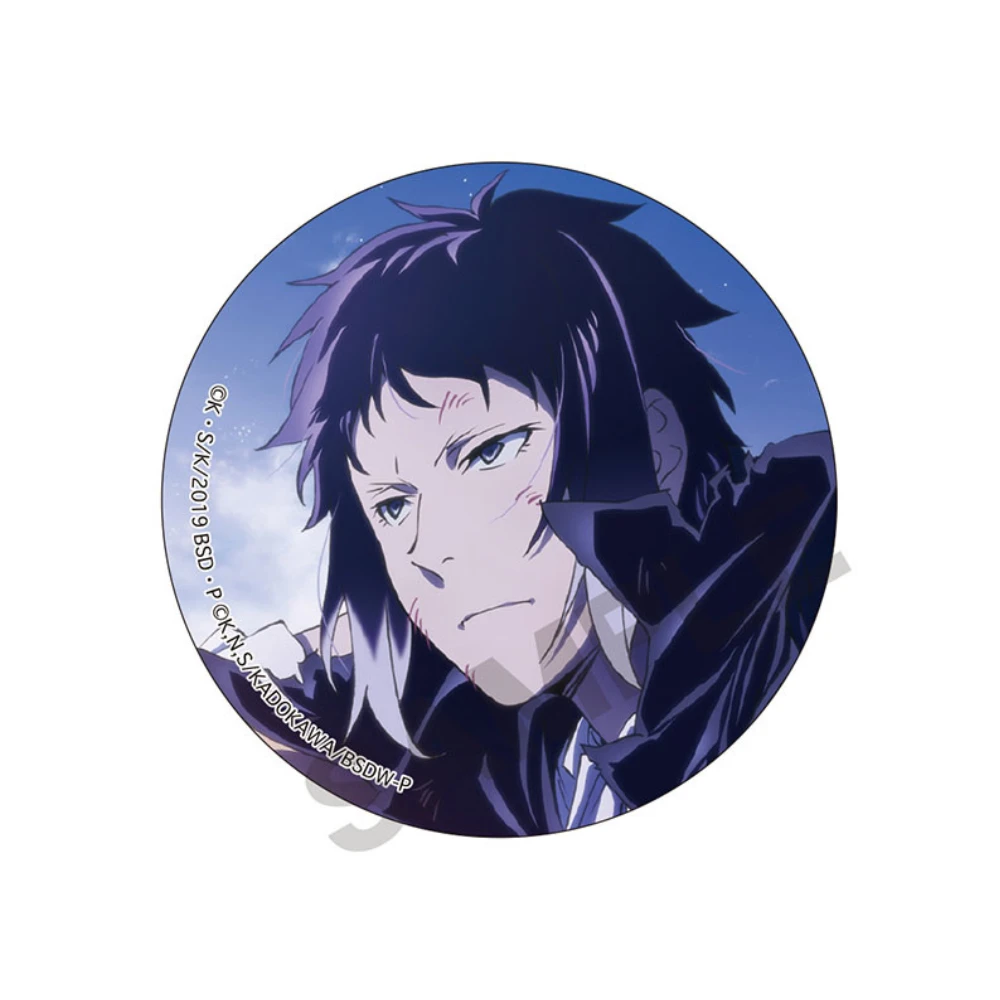 優惠價 CRUX 文豪Stray Dogs 徽章 芥川龍之介