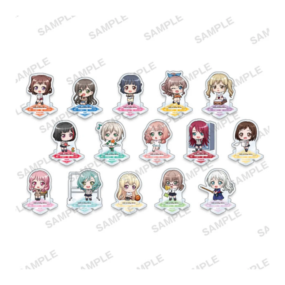 優惠價 BUSHIROAD CREATIVE【盒抽】BanG Dream! Girls Band Party! 隨機連接式迷你壓克力立牌 School ver. vol.1