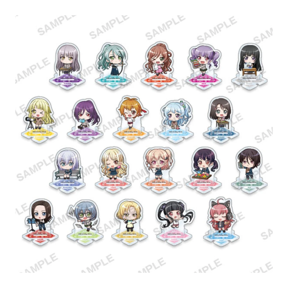 優惠價 BUSHIROAD CREATIVE【盒抽】BanG Dream! Girls Band Party! 隨機連接式迷你壓克力立牌 School ver.vol.2