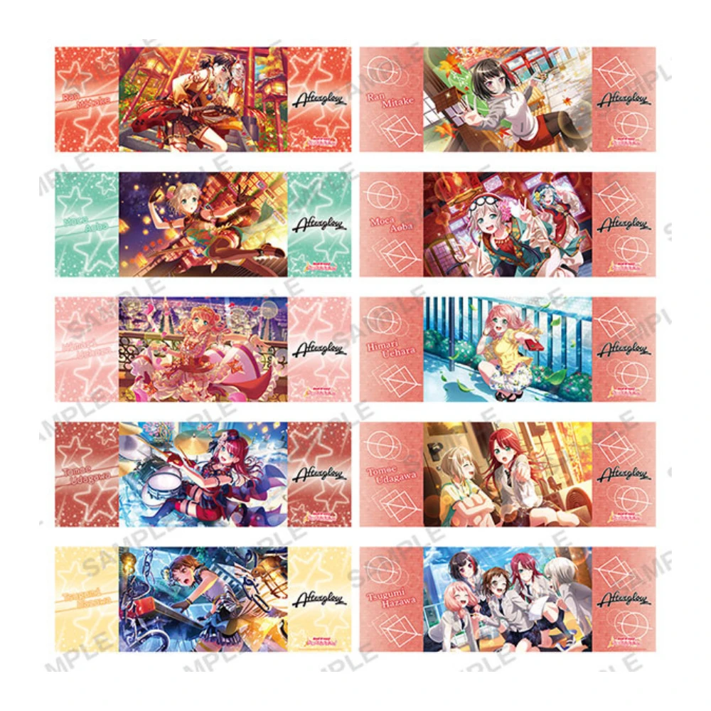 優惠價 BUSHIROAD CREATIVE【盒抽】BanG Dream! Girls Band Party! 高級長型海報 Afterglow vol.2