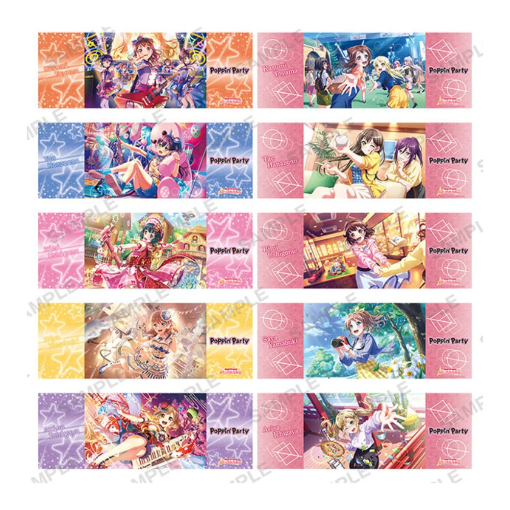 優惠價 BUSHIROAD CREATIVE【盒抽】BanG Dream! Girls Band Party! 高級長型海報 Poppin’Party vol.2