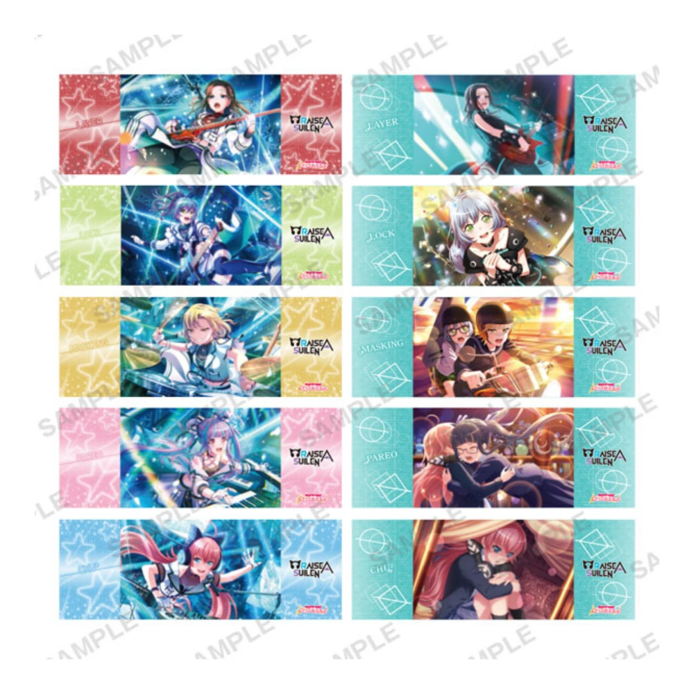 優惠價 BUSHIROAD CREATIVE【盒抽】BanG Dream! Girls Band Party! 高級長型海報 RAISE A SUILEN Vol.2