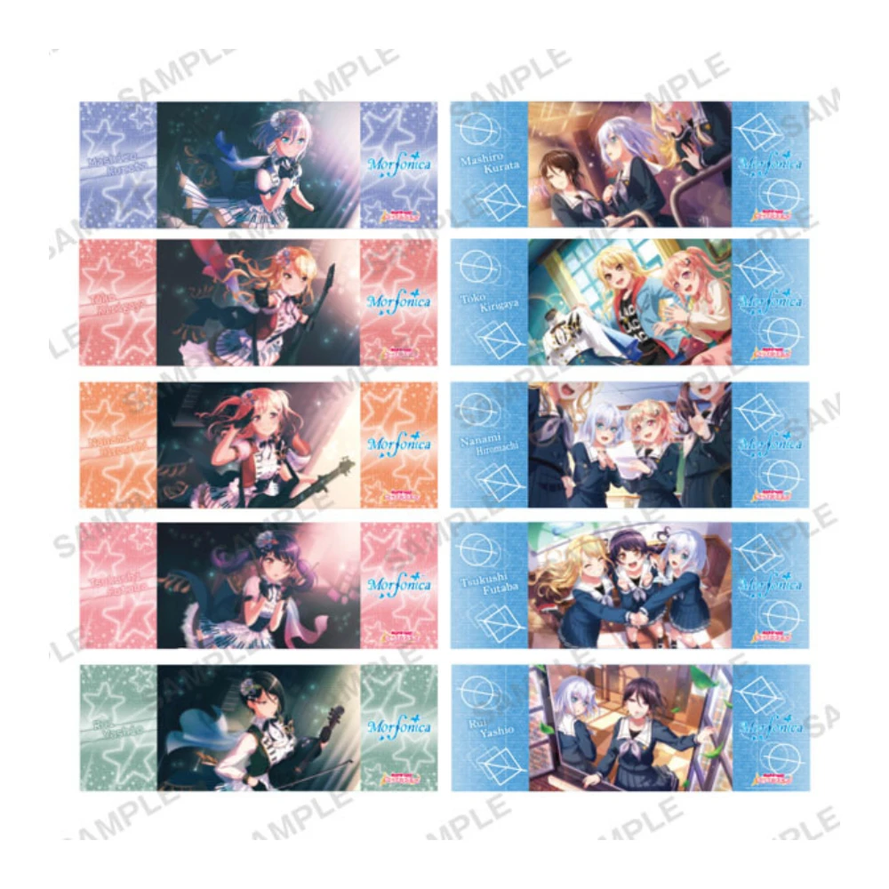 優惠價 BUSHIROAD CREATIVE【盒抽】BanG Dream! Girls Band Party! 高級長型海報 Morfonica Vol.2